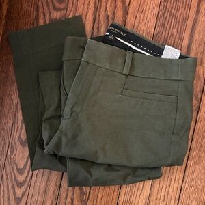 Banana Republic Women's Olive Sloan Pants- Size 2